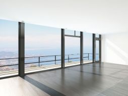 Фреска Панорамное окно с балконом
