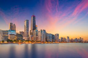 Фотообои Панорама Чикаго