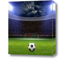 Картина Стадион, футбольный мяч