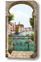 Картина Балкон с видом на Венецию