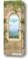 Картина Окно с видом на голубое море